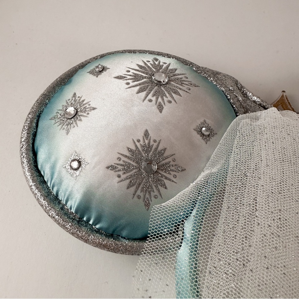 Disney Parks Frozen Elsa Ears Headband with Veil - Picture 5 of 5